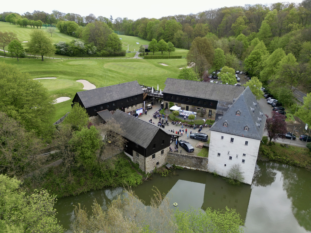 Zu sehen ist der Golf Club Burg Overbach e.V. 